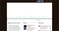 Desktop Screenshot of bodegasbentomiz.com